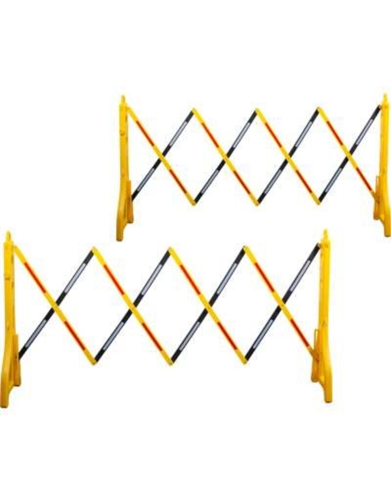 KS TOOLS Schaarbarrière van kunststof, 240 - 2500 mm, 2-dlg - 117.1545