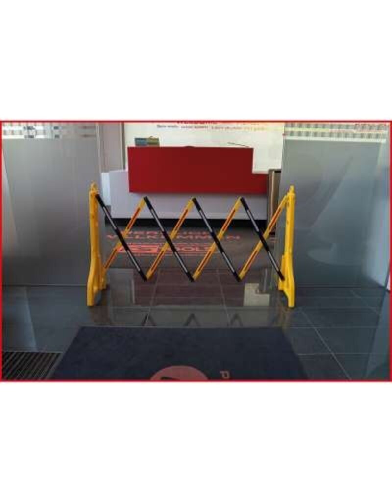 KS TOOLS Schaarbarrière van kunststof, 240 - 2500 mm, 2-dlg - 117.1545