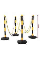 KS TOOLS Afzetpalenset met ketting, 13-dlg - 117.1550