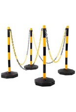 KS TOOLS Afzetpalenset met ketting, 13-dlg - 117.1550