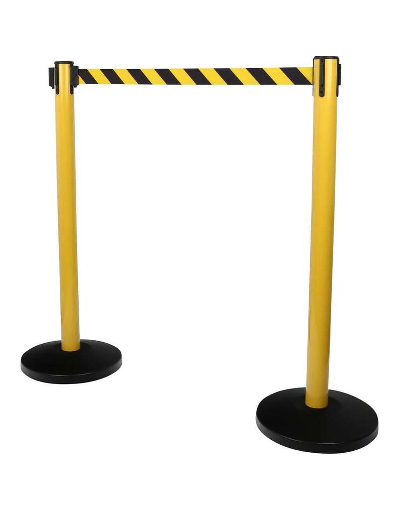 KS TOOLS Afzetpaal, treklint zwart-geel - 117.1555