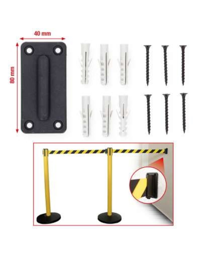 KS TOOLS Wandhouder voor afzetlint - 117.1556