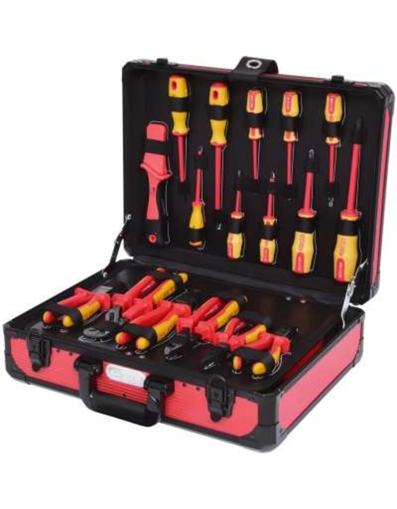 KS TOOLS Geïsoleerde gereedschapsset voor hybride- en elektrische voertuigen, 43-dlg - 117.1890