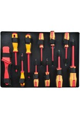 KS TOOLS Geïsoleerde gereedschapsset voor hybride- en elektrische voertuigen, 43-dlg - 117.1890