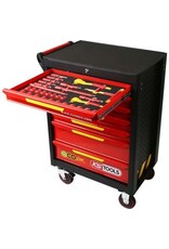 KS TOOLS ECOline gereedschapwagen met 42 geïsoleerde gereedschappen voor hybride- en elektrische voertuigen - 117.6144