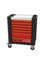 KS TOOLS PERFORMANCEplus gereedschapwagen e10 met 164 geïsoleerde gereedschappen voor hybride- en elektrische voertuigen - 117.6155