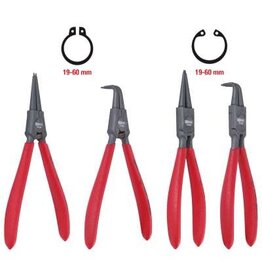 KS TOOLS Borgringtangenset, 19-60mm, 4-dlg - 119.2055