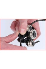 KS TOOLS Remleidingrichtgereedschap / -buiggereedschap Ø 4,75 mm (3/16") + 6,35 mm (1/4") - 120.1004