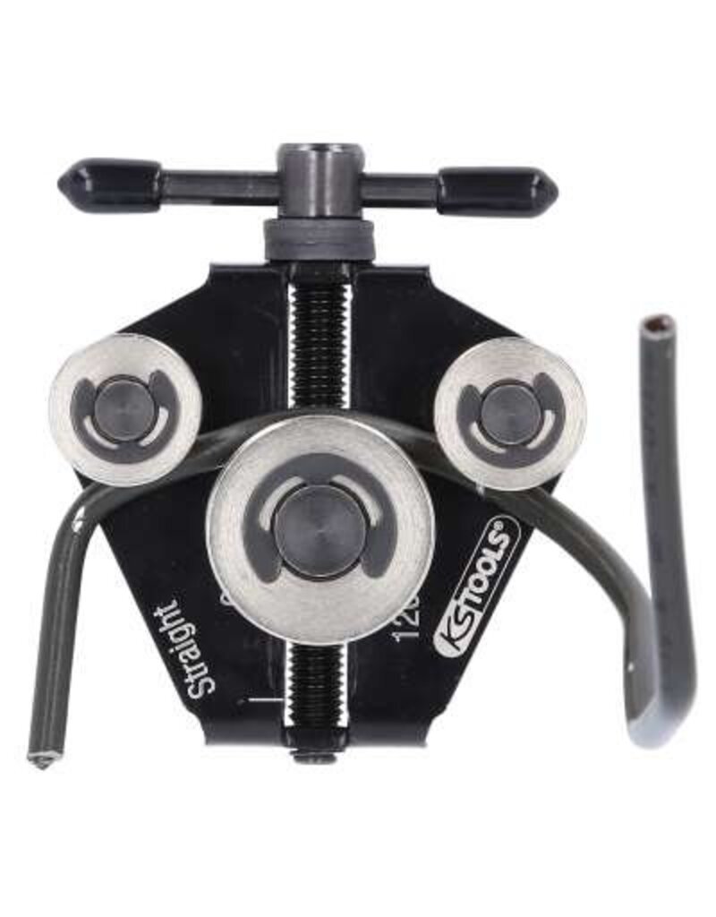 KS TOOLS Remleidingrichtgereedschap / -buiggereedschap Ø 4,75 mm (3/16") + 6,35 mm (1/4") - 120.1004