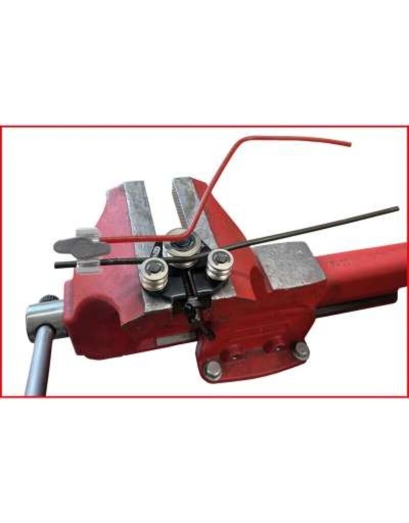 KS TOOLS Remleidingrichtgereedschap / -buiggereedschap Ø 4,75 mm (3/16") + 6,35 mm (1/4") - 120.1004