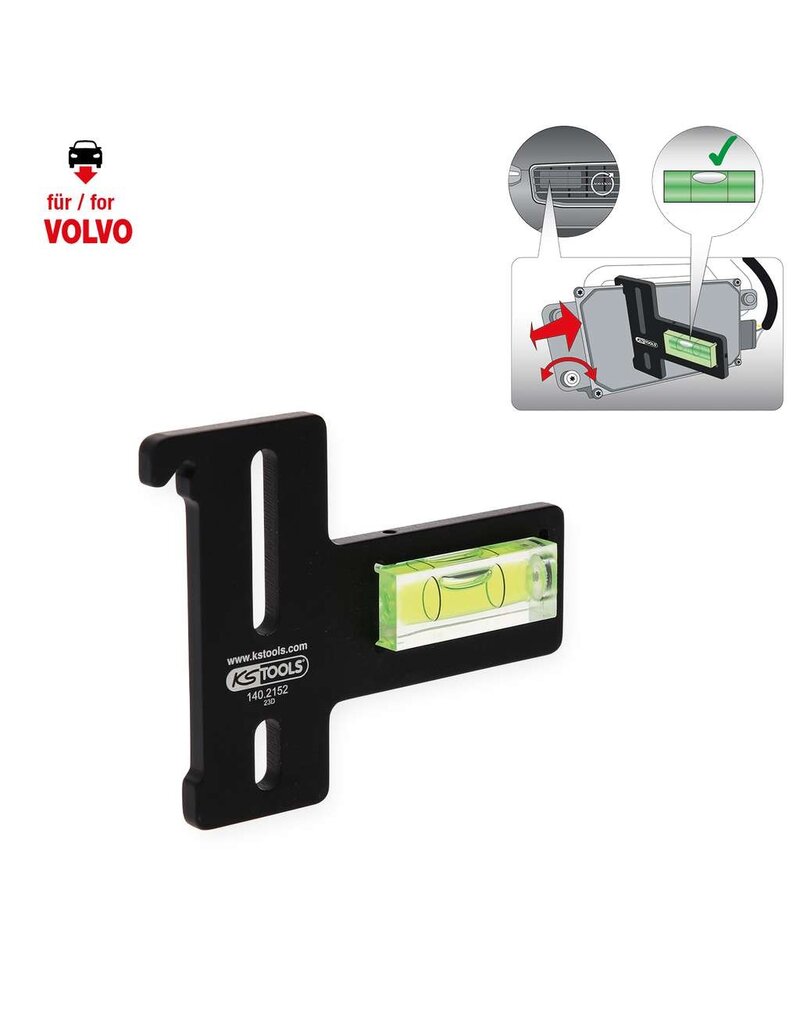 KS TOOLS Radarsensorafstellingstool voor Volvo - 140.2152
