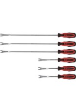 KS TOOLS Clip-verwijderset, 6-dlg - 140.2370