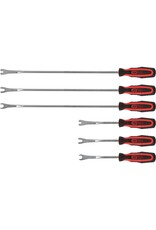 KS TOOLS Clip-verwijderset, 6-dlg - 140.2370