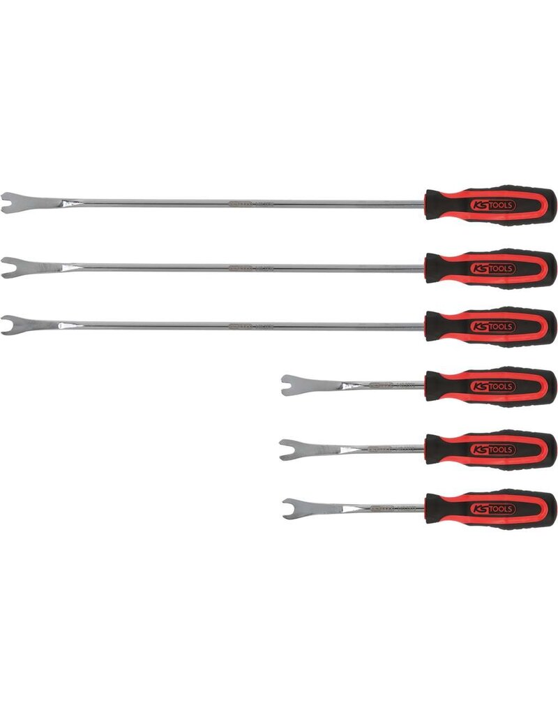KS TOOLS Clip-verwijderset, 6-dlg - 140.2370
