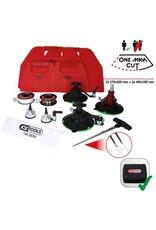 KS TOOLS Universeel raamuitsnijgereedschapset, 13dlg - 140.2630
