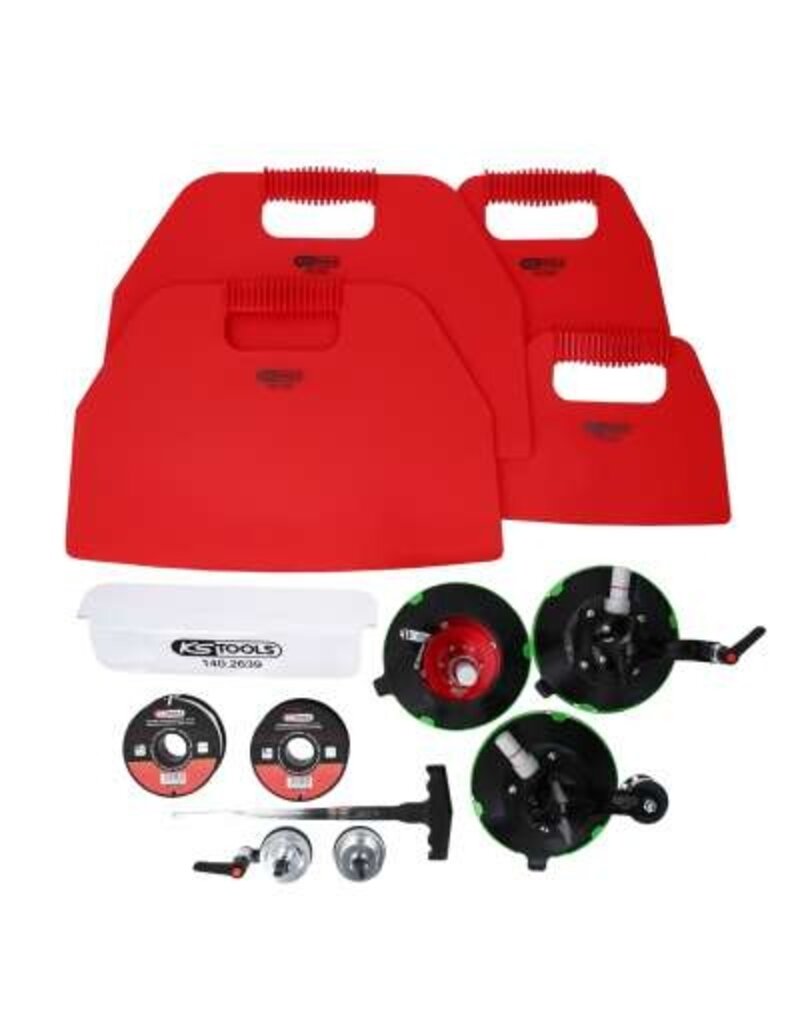 KS TOOLS Universeel raamuitsnijgereedschapset, 13dlg - 140.2630