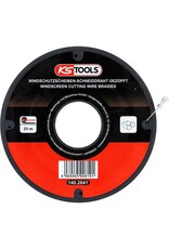 KS TOOLS Ruit-snijdraad, geknoopt, 25 m - 140.2641