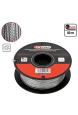 KS TOOLS Ruit-snijdraad, geknoopt, 50 m - 140.2642