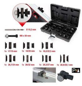 KS TOOLS Set gatponsen voor PDC-sensoren,23-dlg - 140.2650