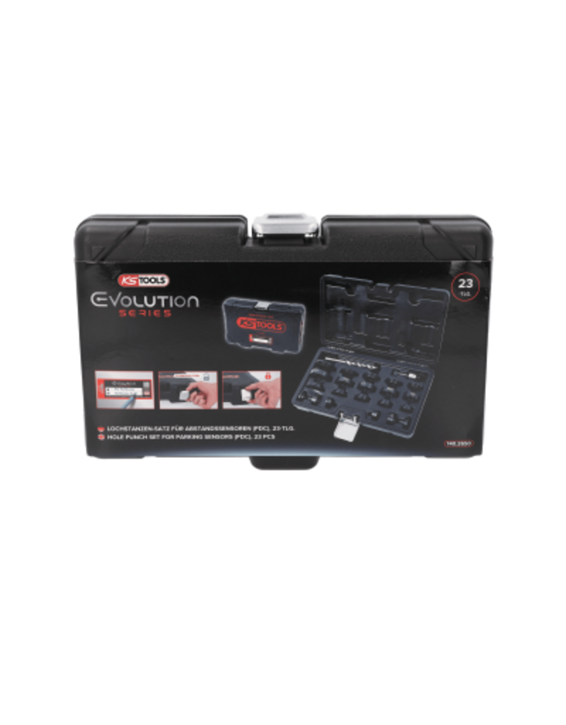 KS TOOLS Set gatponsen voor PDC-sensoren,23-dlg - 140.2650