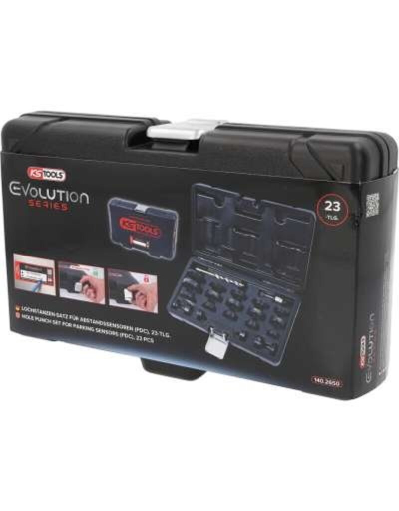 KS TOOLS Set gatponsen voor PDC-sensoren,23-dlg - 140.2650