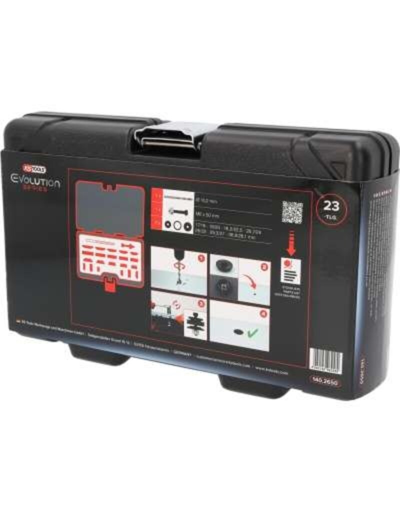 KS TOOLS Set gatponsen voor PDC-sensoren,23-dlg - 140.2650