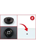 KS TOOLS Set gatponsen voor PDC-sensoren,23-dlg - 140.2650