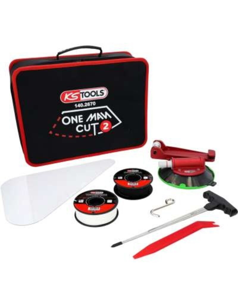 KS TOOLS Universeel raamuitsnijgereedschapset - 140.2670