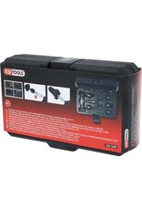 KS TOOLS speciale 3/8" olieverversingsprofielset voor kunststof olieaftappluggen, 9-dlg - 150.1040