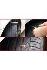 KS TOOLS Bandvulkaniseerset voor motorvoertuigen, 5-dlg, 100 mm draden - 150.1070