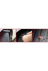 KS TOOLS Bandvulkaniseerset voor motorvoertuigen, 5-dlg, 100 mm draden - 150.1070