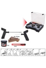 KS TOOLS Bandvulkaniseerset voor vrachtwagens, 5-dlg, 178 mm draden - 150.1080