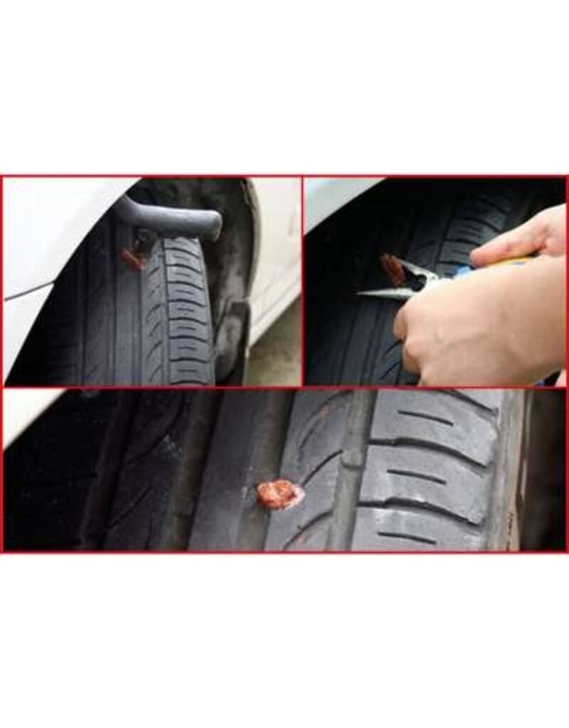 KS TOOLS Bandvulkaniseerset voor vrachtwagens, 5-dlg, 178 mm draden - 150.1080