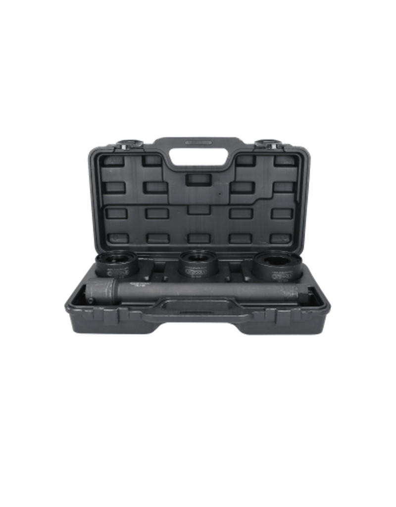 KS TOOLS Set speciale sleutels voor spoorstangen / axiale aandrijfassen, 4-dlg - 150.1125