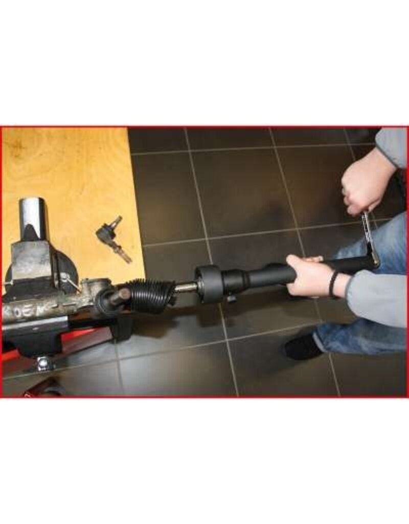 KS TOOLS Set speciale sleutels voor spoorstangen / axiale aandrijfassen, 4-dlg - 150.1125