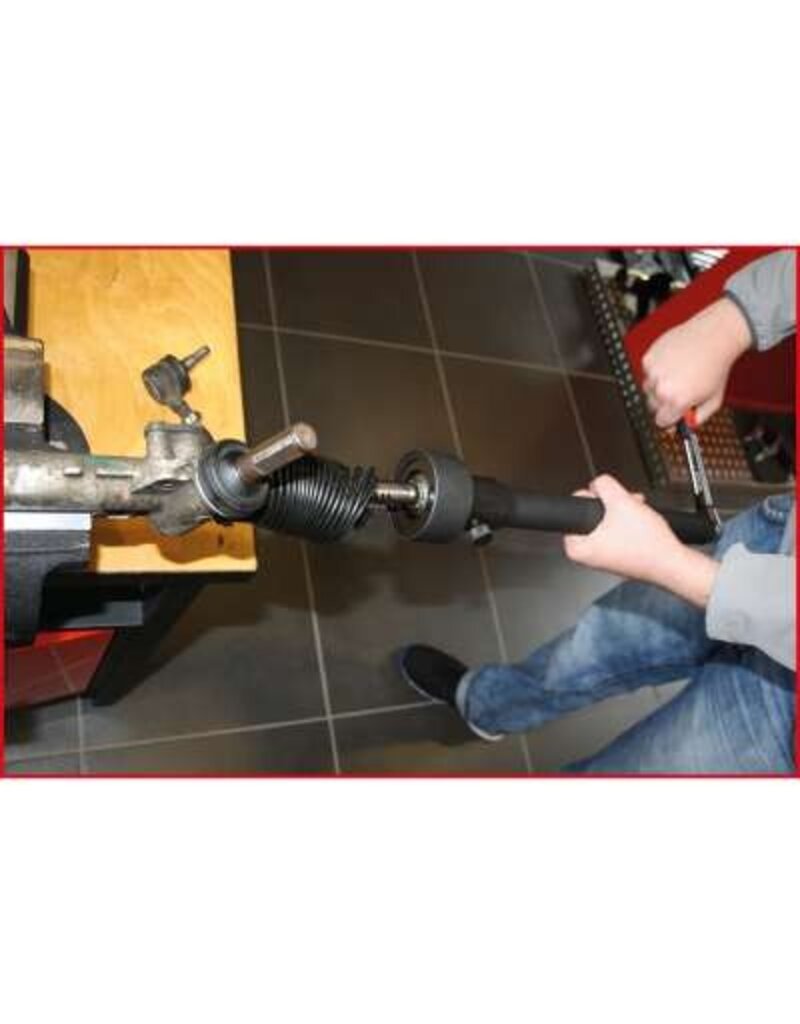 KS TOOLS Set speciale sleutels voor spoorstangen / axiale aandrijfassen, 4-dlg - 150.1125