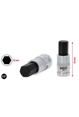 KS TOOLS 1/2" Bit-dopsleutel binnenzeskant voor HV batterijbevestigingen voor VAG, 16mm - 150.1301