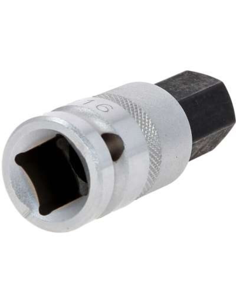 KS TOOLS 1/2" Bit-dopsleutel binnenzeskant voor HV batterijbevestigingen voor VAG, 16mm - 150.1301