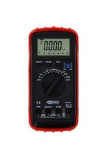 KS TOOLS digitale multimeter inclusief testpennen en krokodillenklemmen - 150.1480