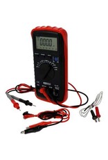 KS TOOLS digitale multimeter inclusief testpennen en krokodillenklemmen - 150.1480