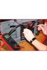 KS TOOLS digitale multimeter inclusief testpennen en krokodillenklemmen - 150.1480