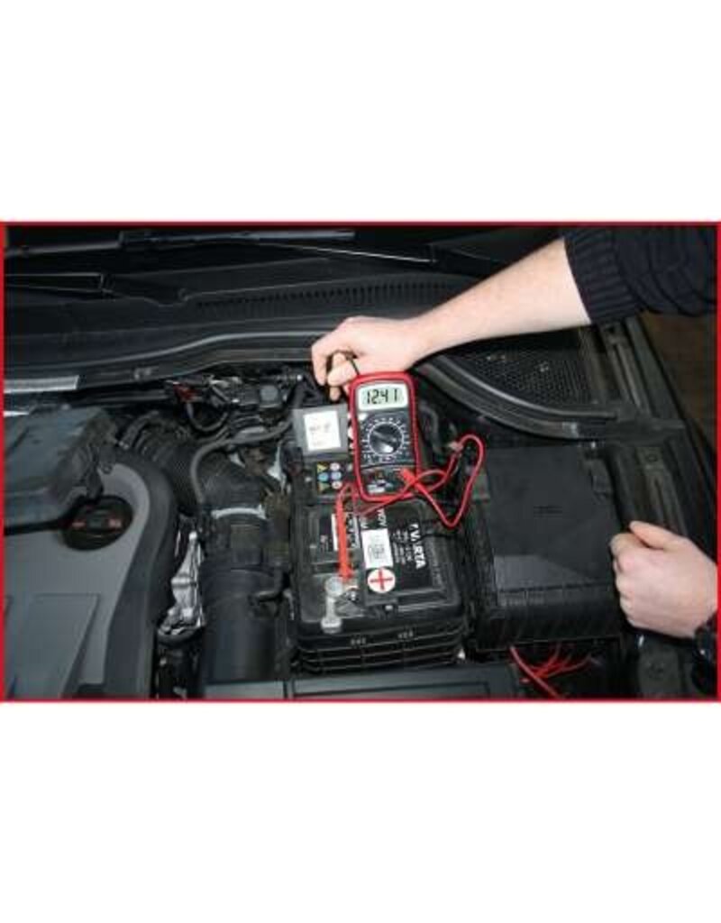 KS TOOLS Digitale multimeter incl. testpennen - 150.1495