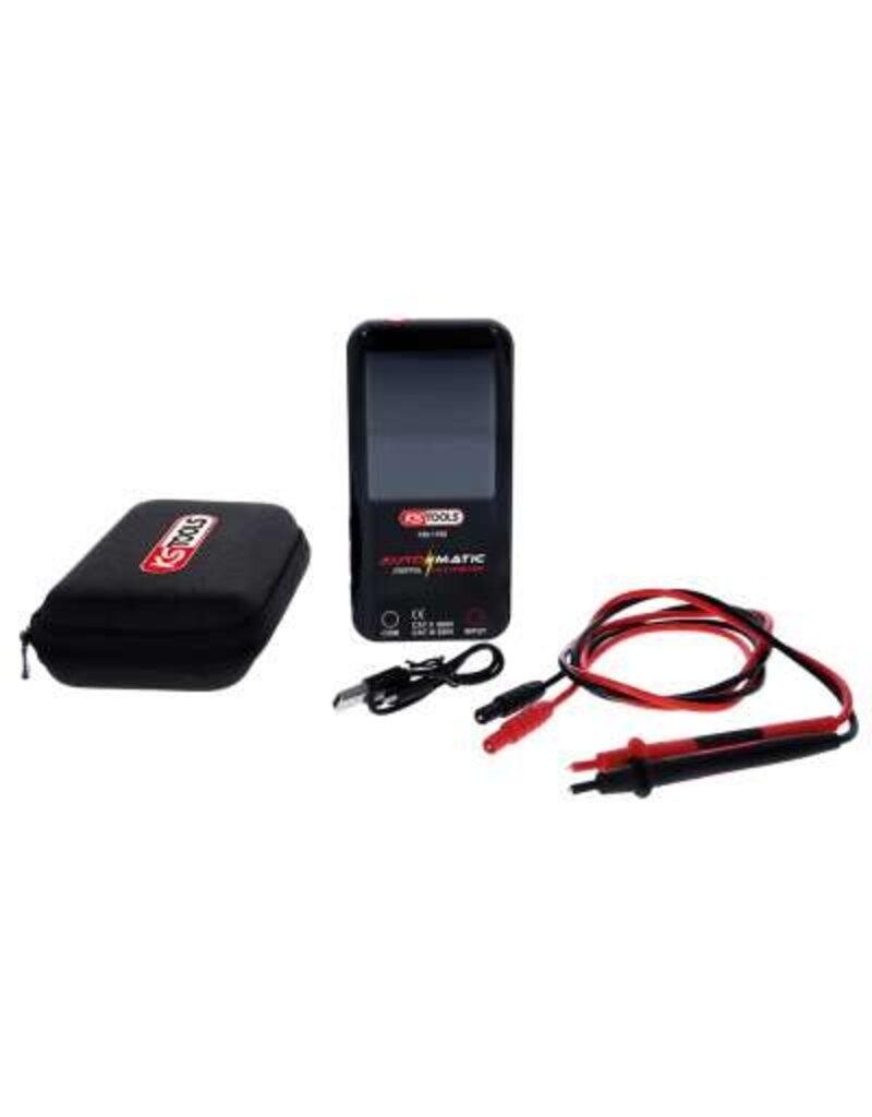 KS TOOLS Automatische digitale multimeter incl. testpennen - 150.1765