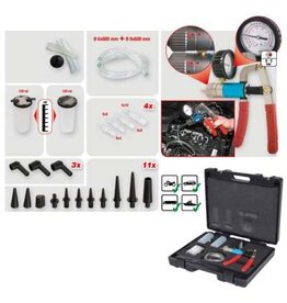 KS TOOLS Druk- en vacuümpompset, 7-dlg - 150.1900