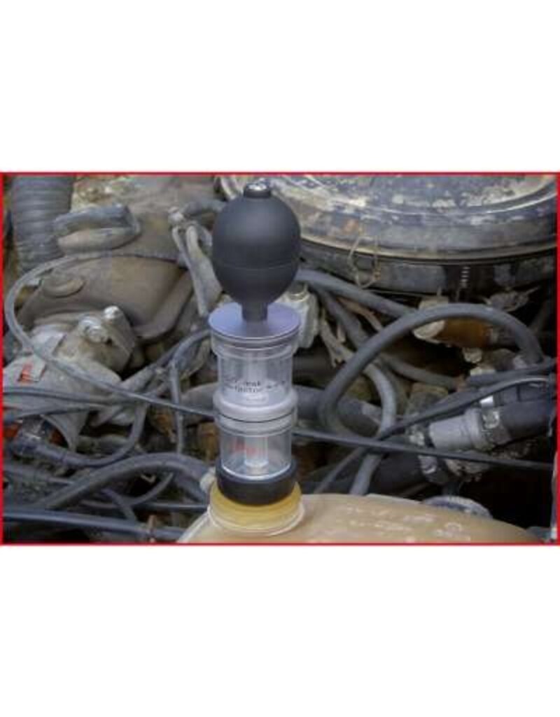 KS TOOLS CO2-Cilinderkop-lekkageset, 8-dlg - 150.1910