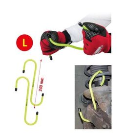 KS TOOLS universele haakset, vervormbaar, 2-dlg - 150.1935