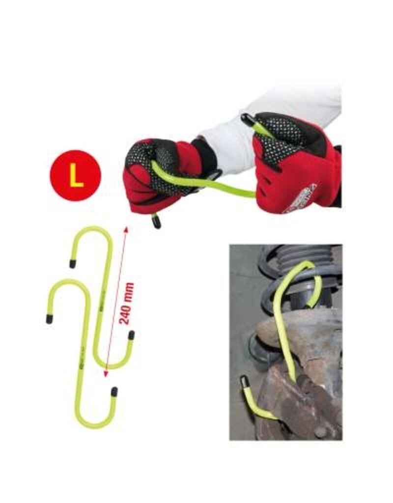 KS TOOLS universele haakset, vervormbaar, 2-dlg - 150.1935