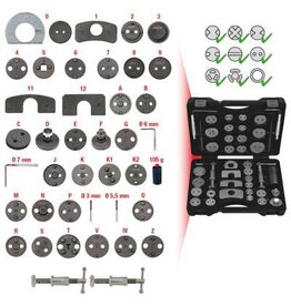 KS TOOLS Remzuiger-terugstel-gereedschapset, 41-dlg - 150.1970