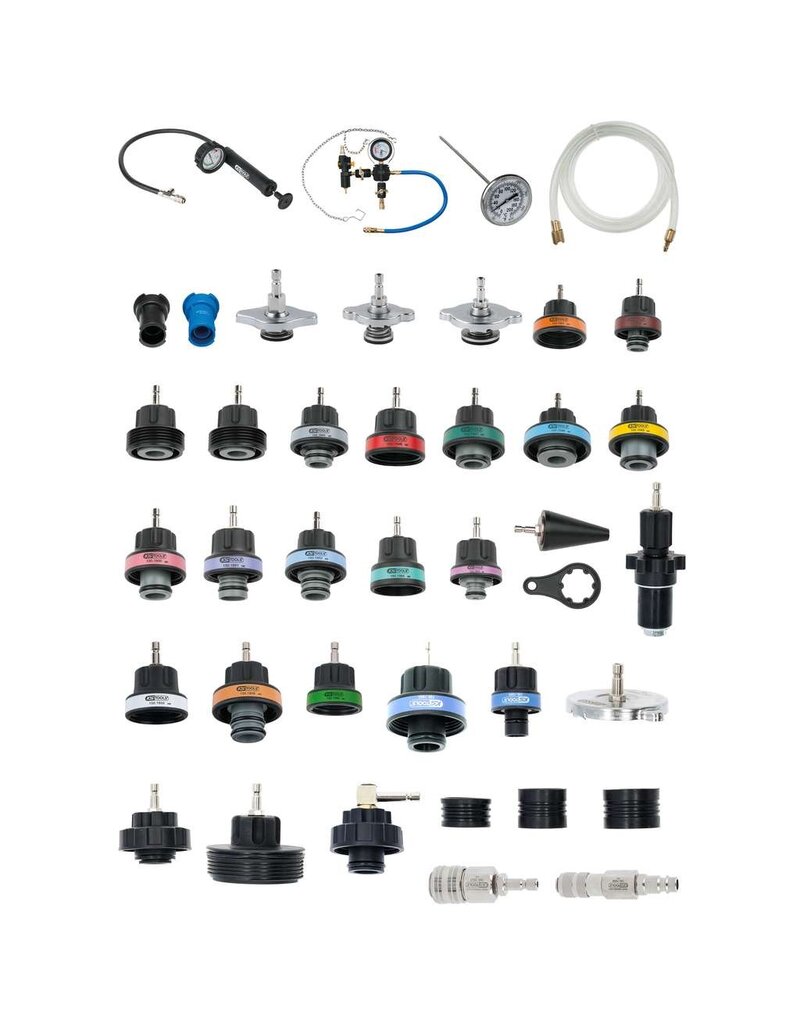 KS TOOLS Master Koelsysteem-test en serviceset, 40-dlg - 150.2300