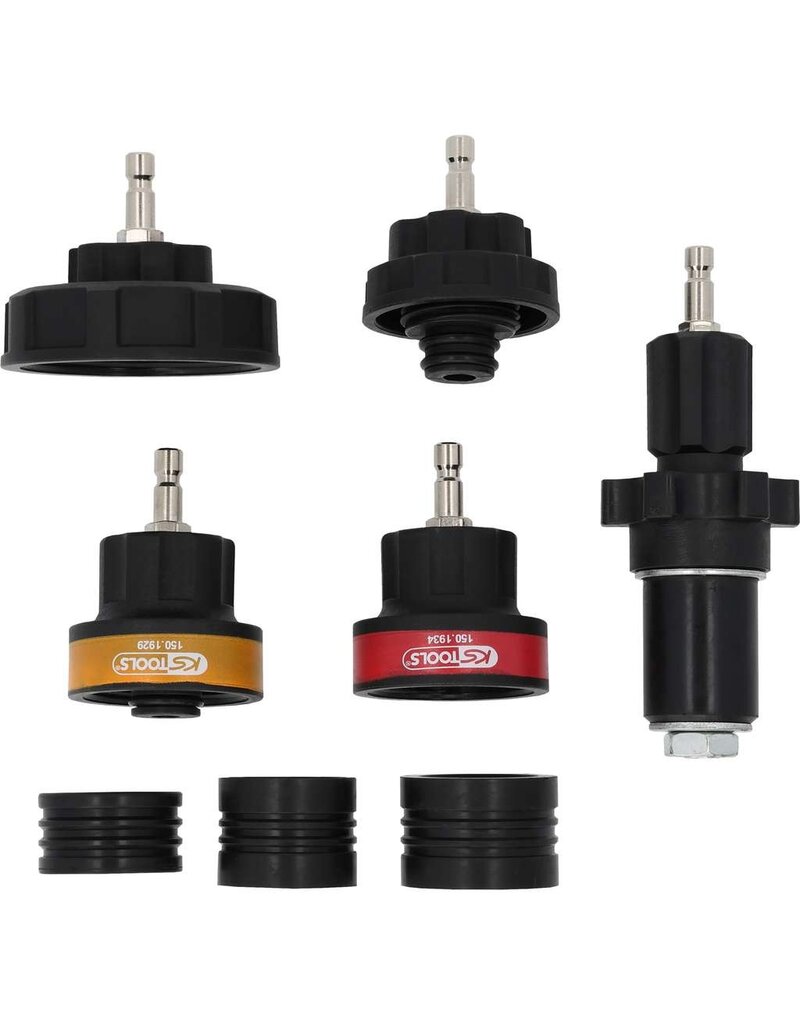 KS TOOLS Koelsysteemadapterset, 8-dlg, voor Aziatische voertuigen - 150.2330